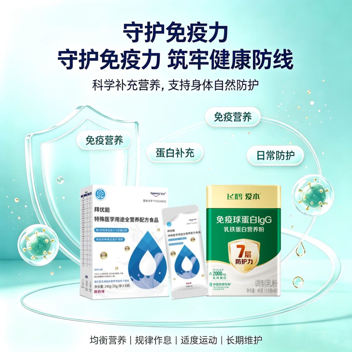 免疫防护健康方案